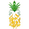 Gift Essentials Pineapple Wind Chime GEBLUEG581